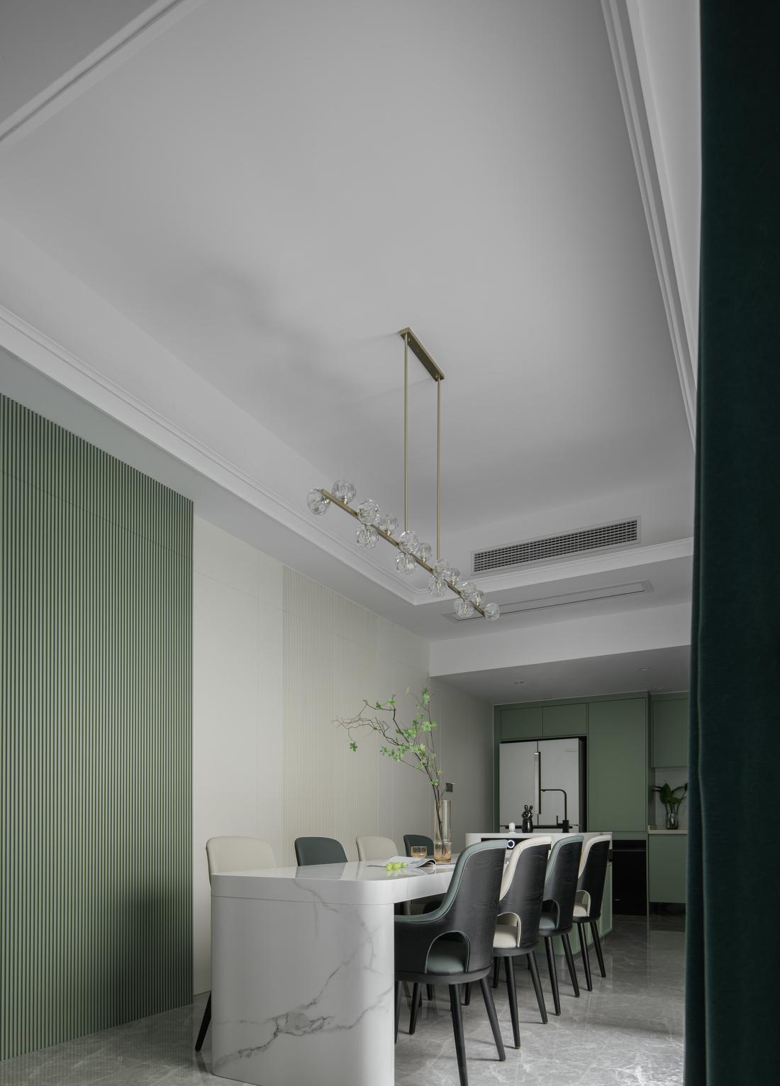 薄荷绿诗意住宅-16