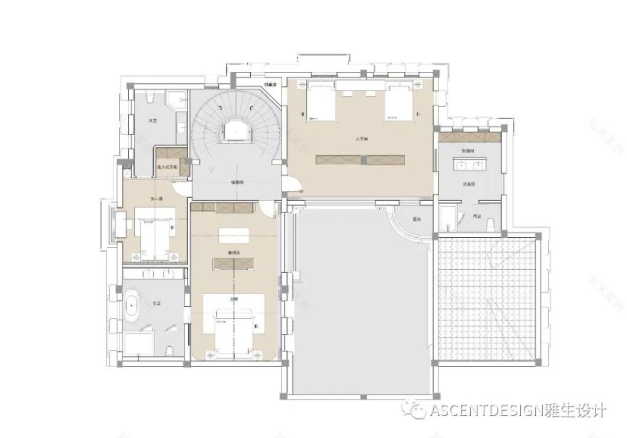 百合花园法式优雅墅居设计丨中国绍兴丨Ascent Design-64