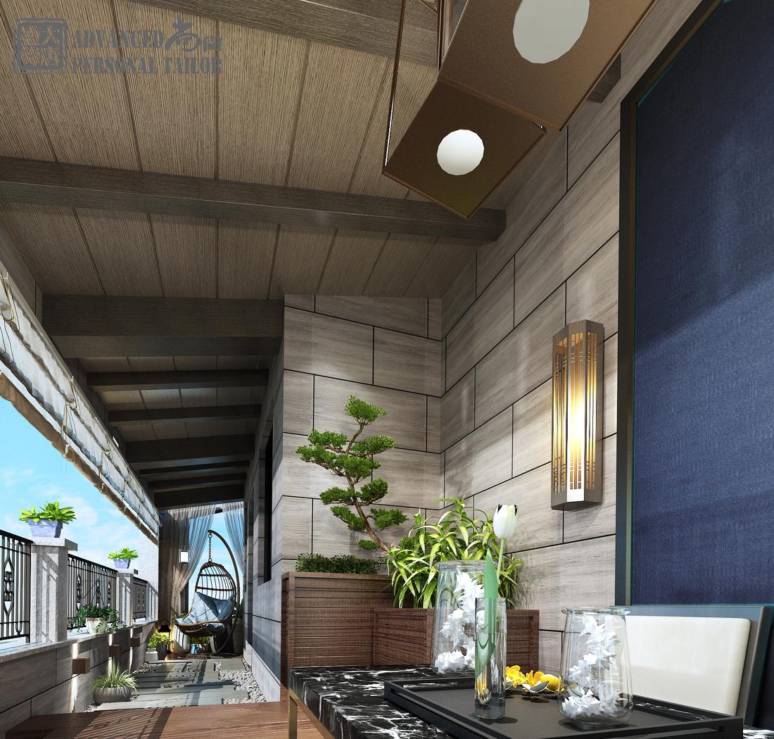 
尚晓明丨云端点墨设计 -180平样板间/水云居 -37