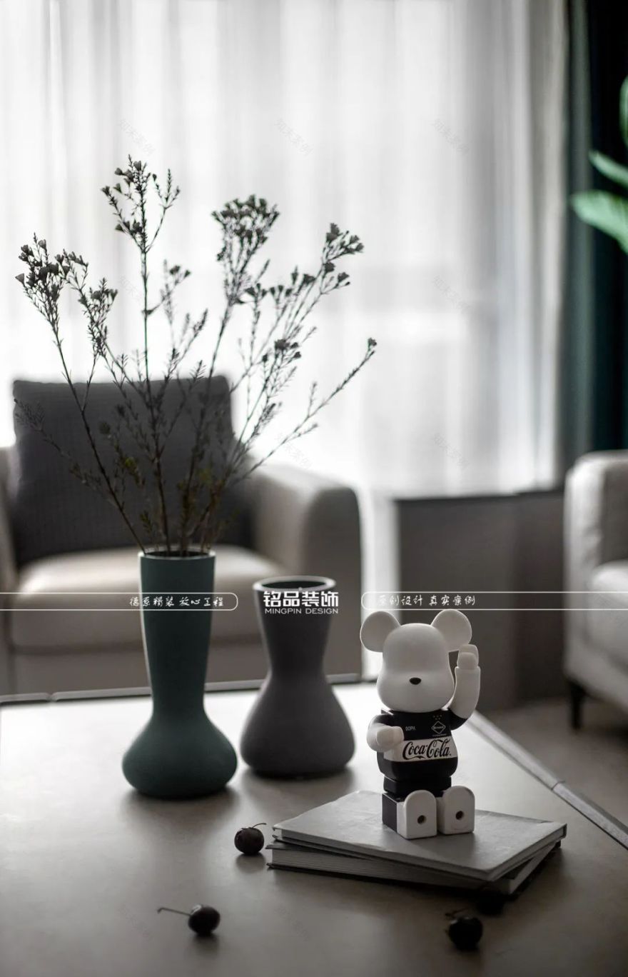 型男运动风 120㎡现代轻奢家居丨铭品装饰-23