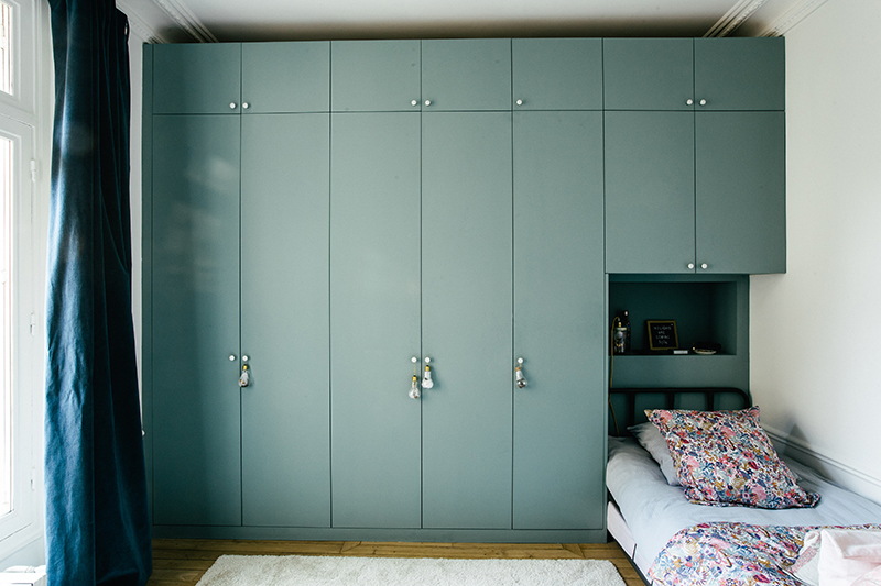 À Tocqueville带花卉图案的公寓丨Camille Hermand-24