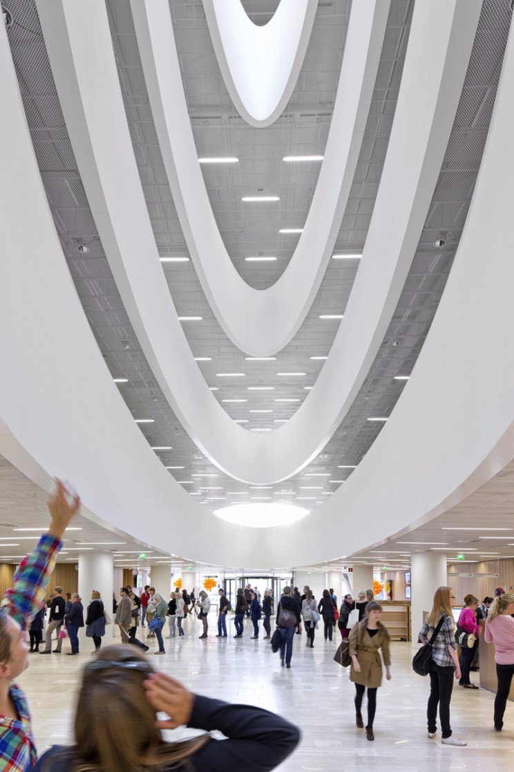芬兰Helsinki University图书馆  Anttinen Oiva Arch-25