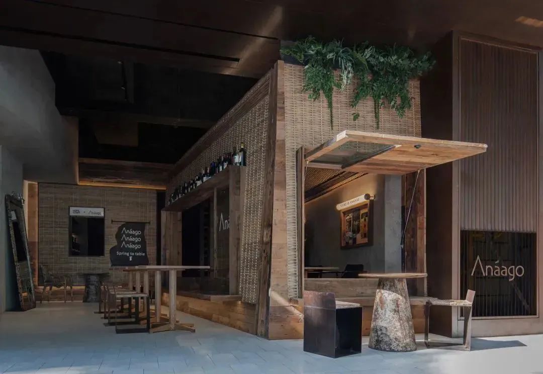 自然材质碰撞出的趣味空间：Anaago Bistro | 几里设计-19