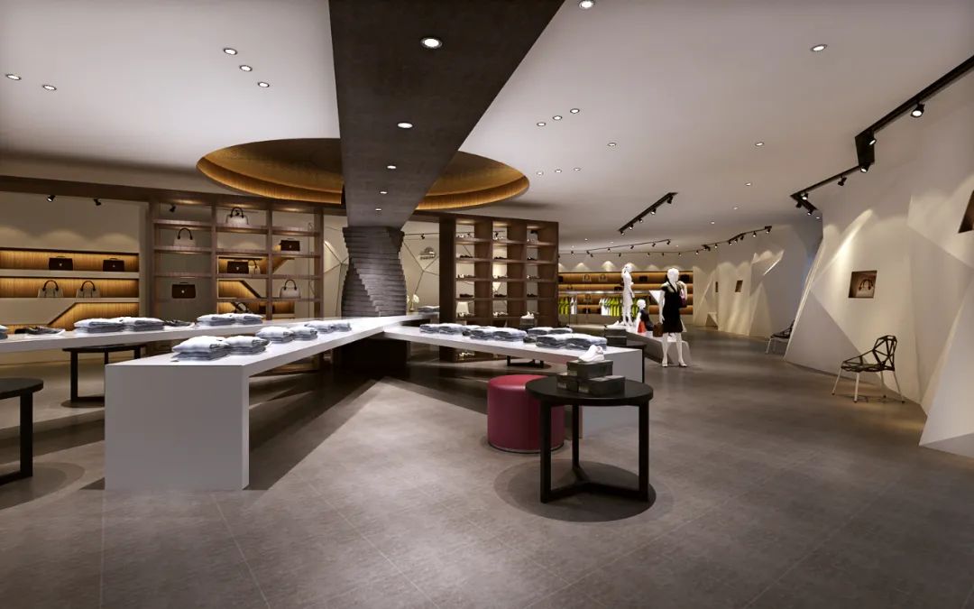 摩登几何,木融设计打造高端奢侈品店-44