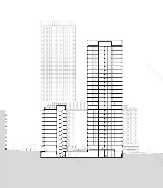 色彩缤纷的伦敦东村 · Portlands Place 建筑设计丨英国丨Hawkins\Brown-39