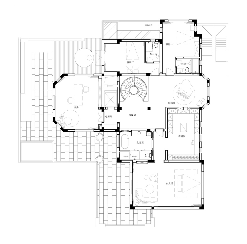 人道我居城市里,我疑身在万山中丨中国杭州丨杭州意墅空间设计有限公司-54
