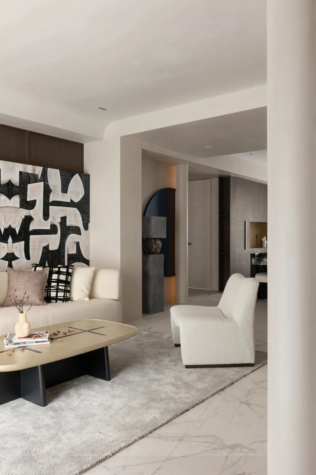 138㎡三室两厅，顺应空间逻辑，书写家居生活的序 | 菲拉设计-29