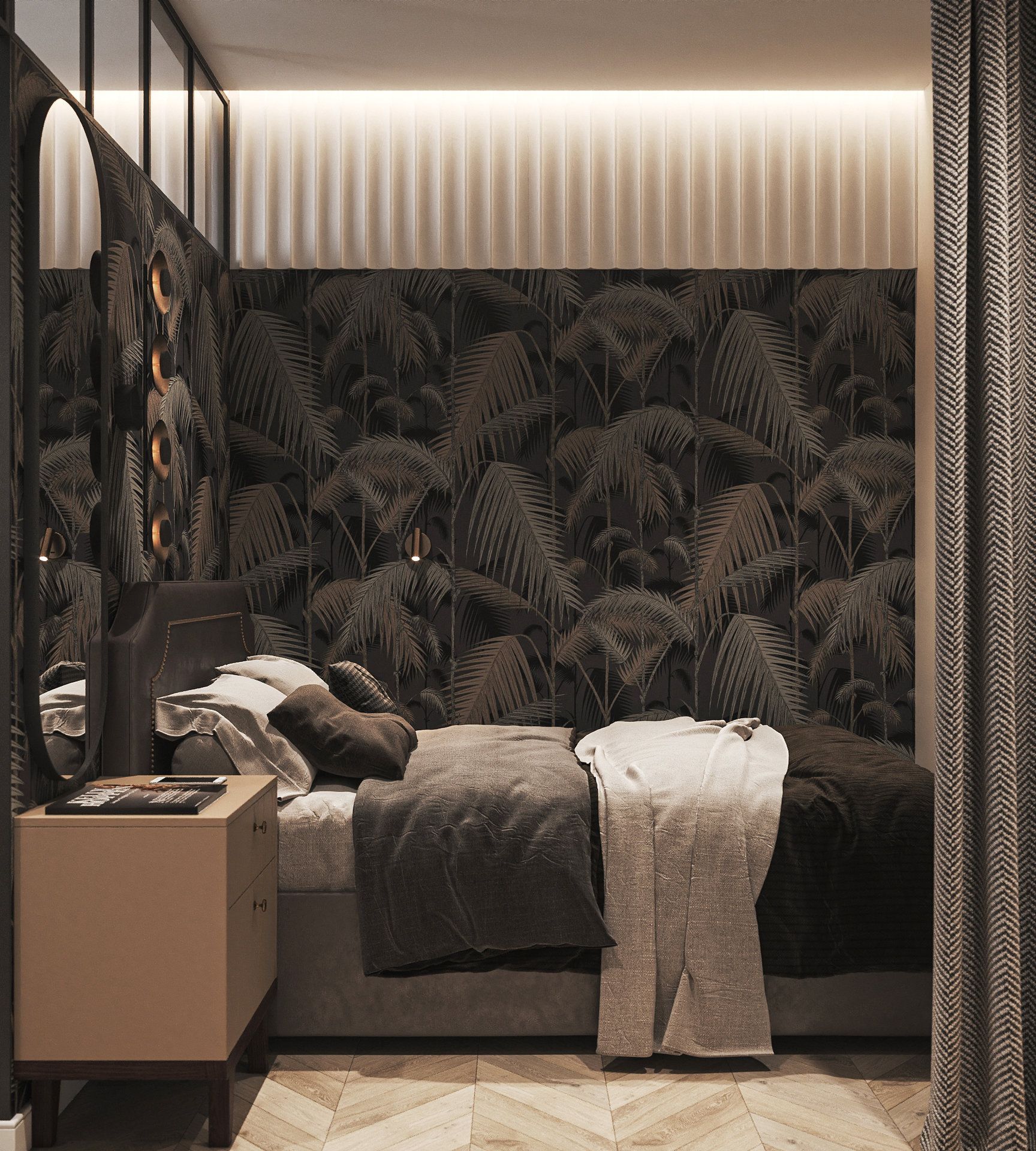 52平米两居室公寓设计项目丨Юля Чернова-13