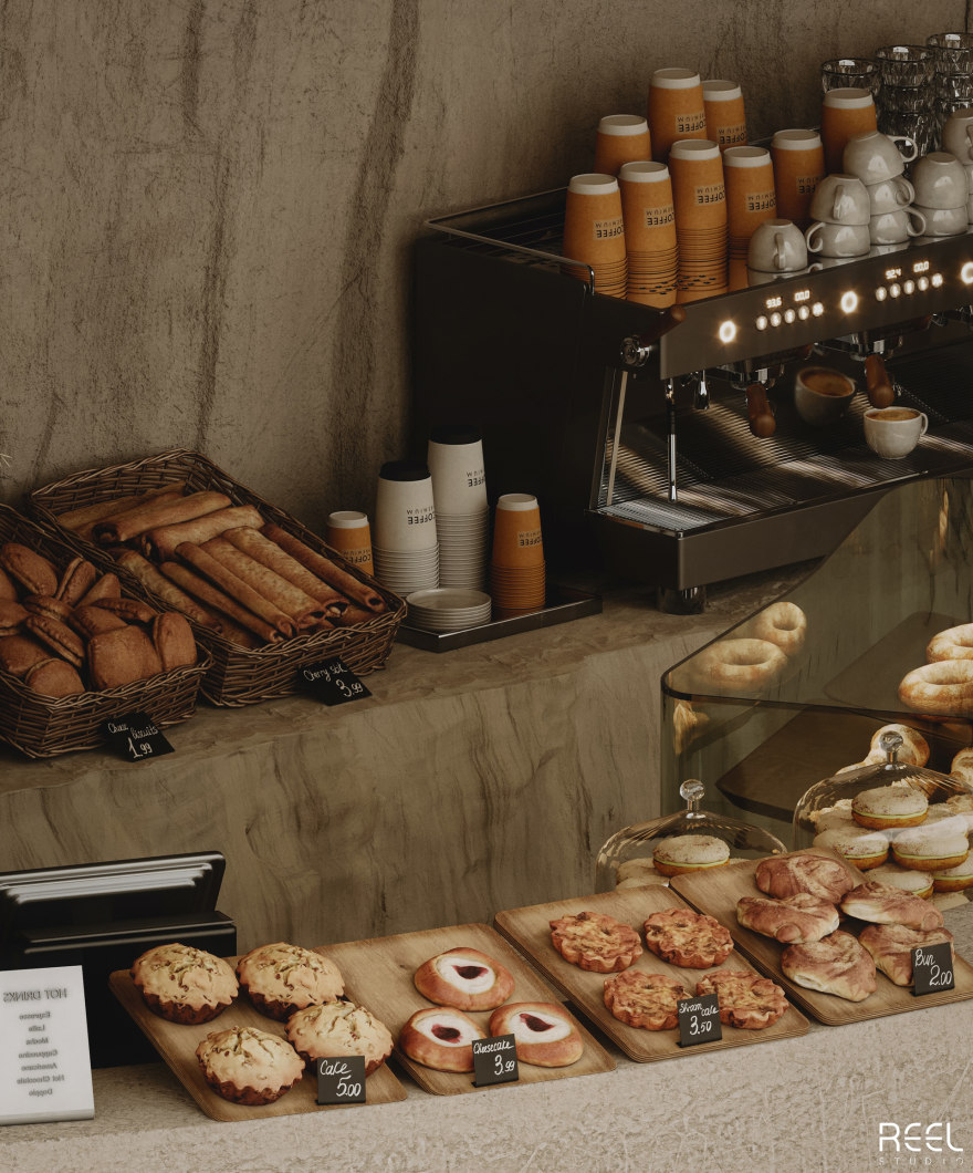 面包店与咖啡馆设计丨沙特阿拉伯丨Reel Studio-31
