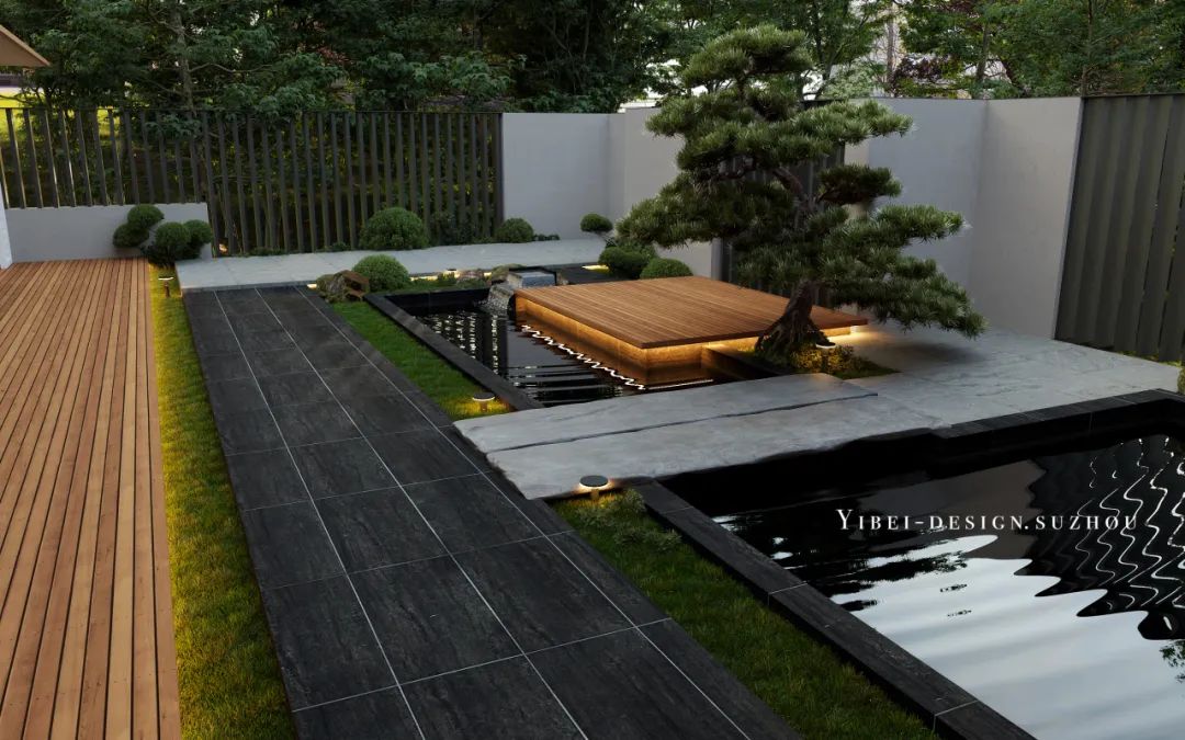 把自然装进家里,庭院设计丨中国苏州丨YIBEI DESIGN-8
