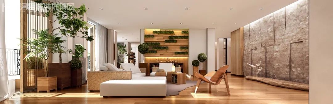 碧桂园 500m²现代原木风平层，自然和谐的生活空间-21