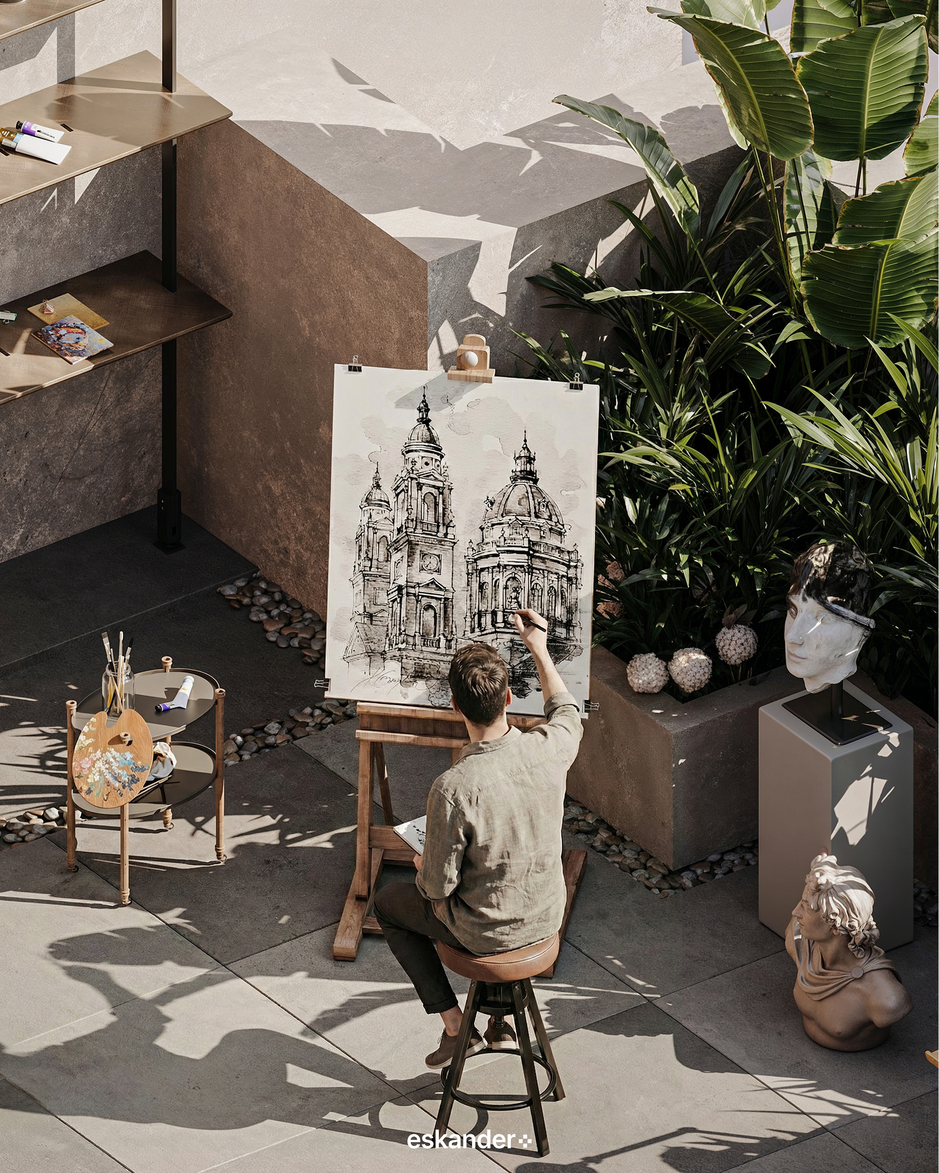 星光·屋顶设计丨阿联酋丨Eskander Plus Studio-11