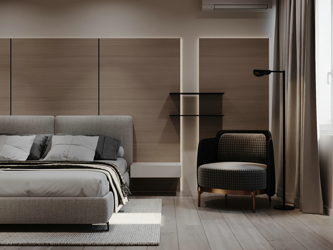 高级灰色系公寓设计-13