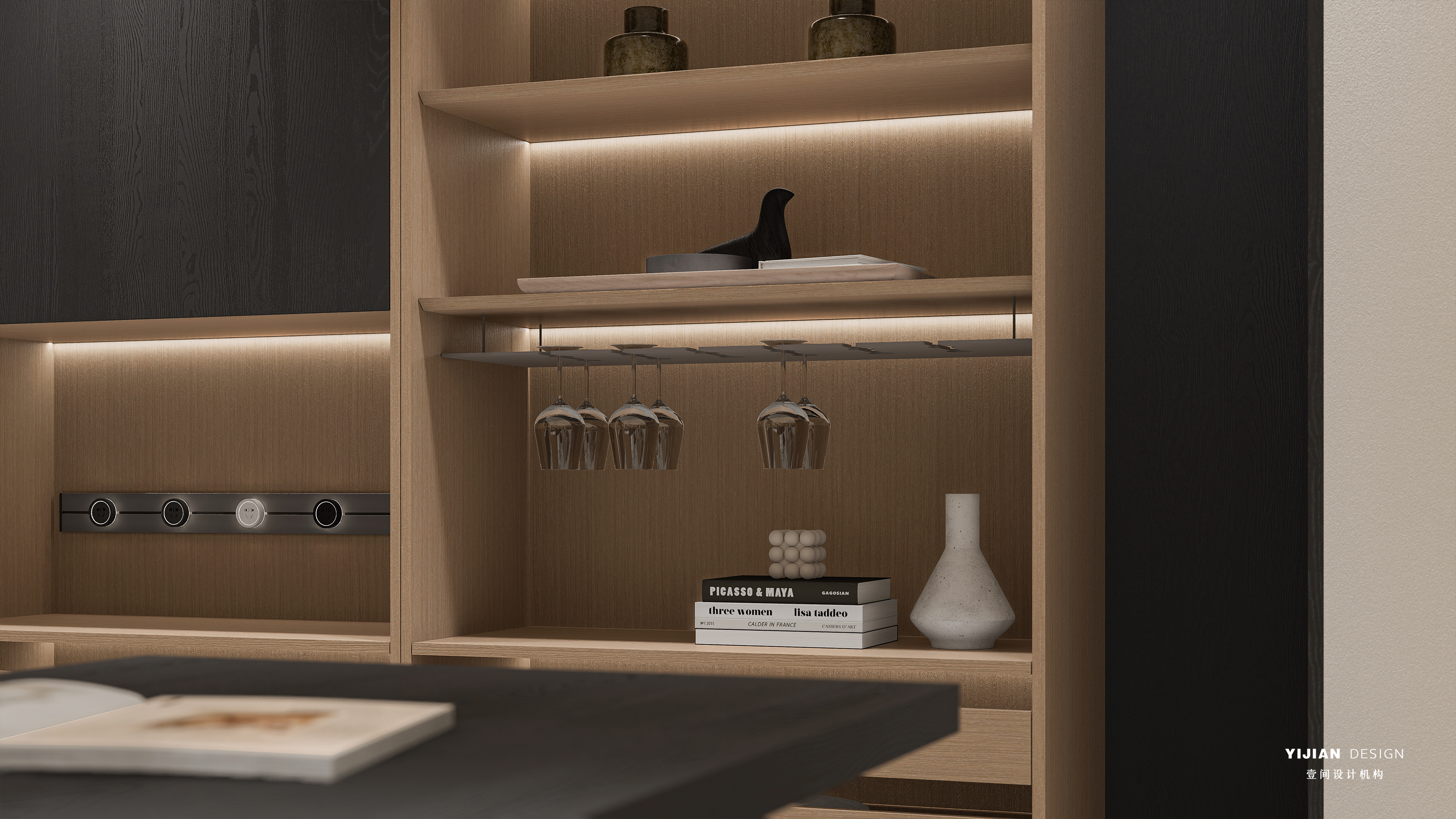 卡玛家居×壹间设计丨中国大连丨山东壹间家居设计机构-19