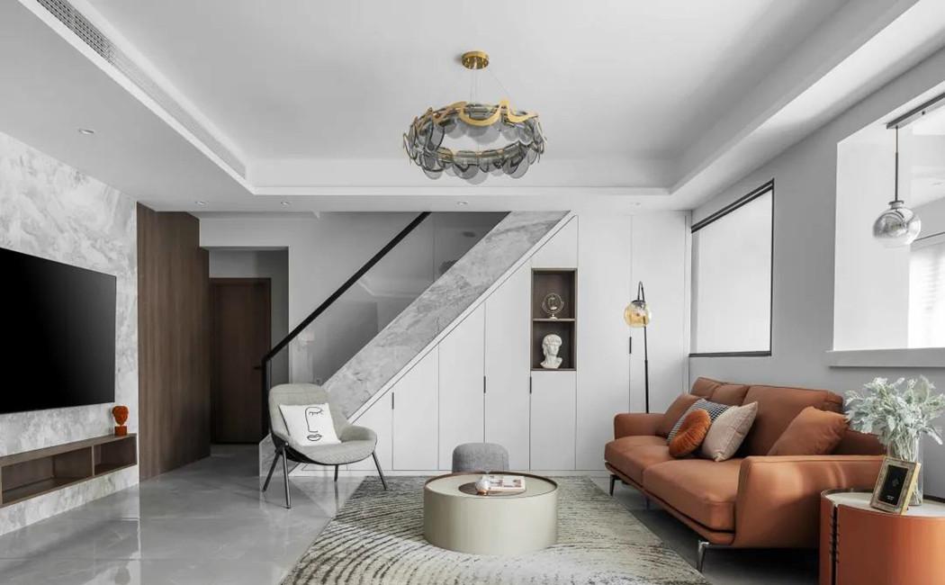 平层现代简约风设计丨中国重庆丨重庆初晨设计-9