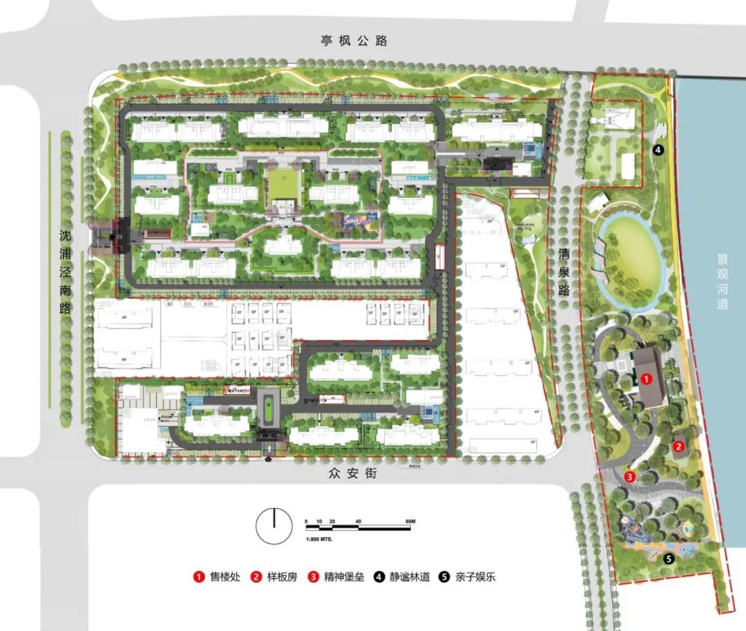 金山水尚华庭示范区丨中国上海丨AAI国际建筑师事务所-17