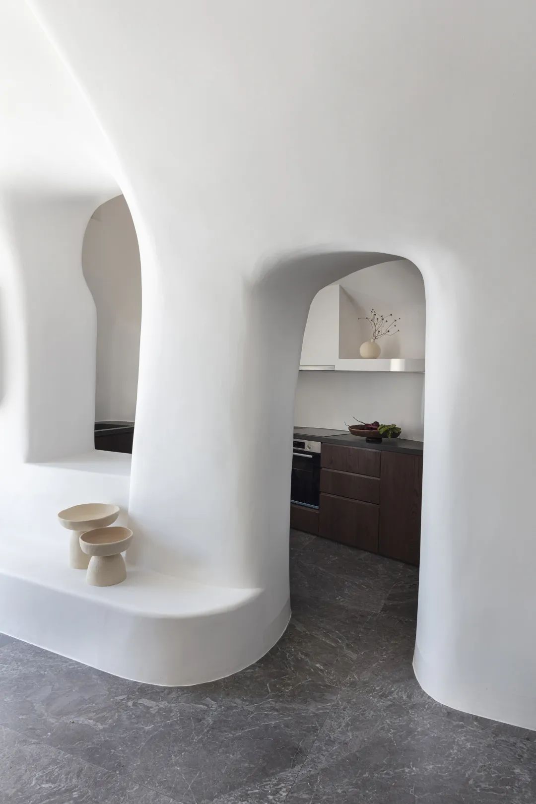 Santorini 纯白洞穴式观景别墅丨希腊丨Kapsimalis Architects-34