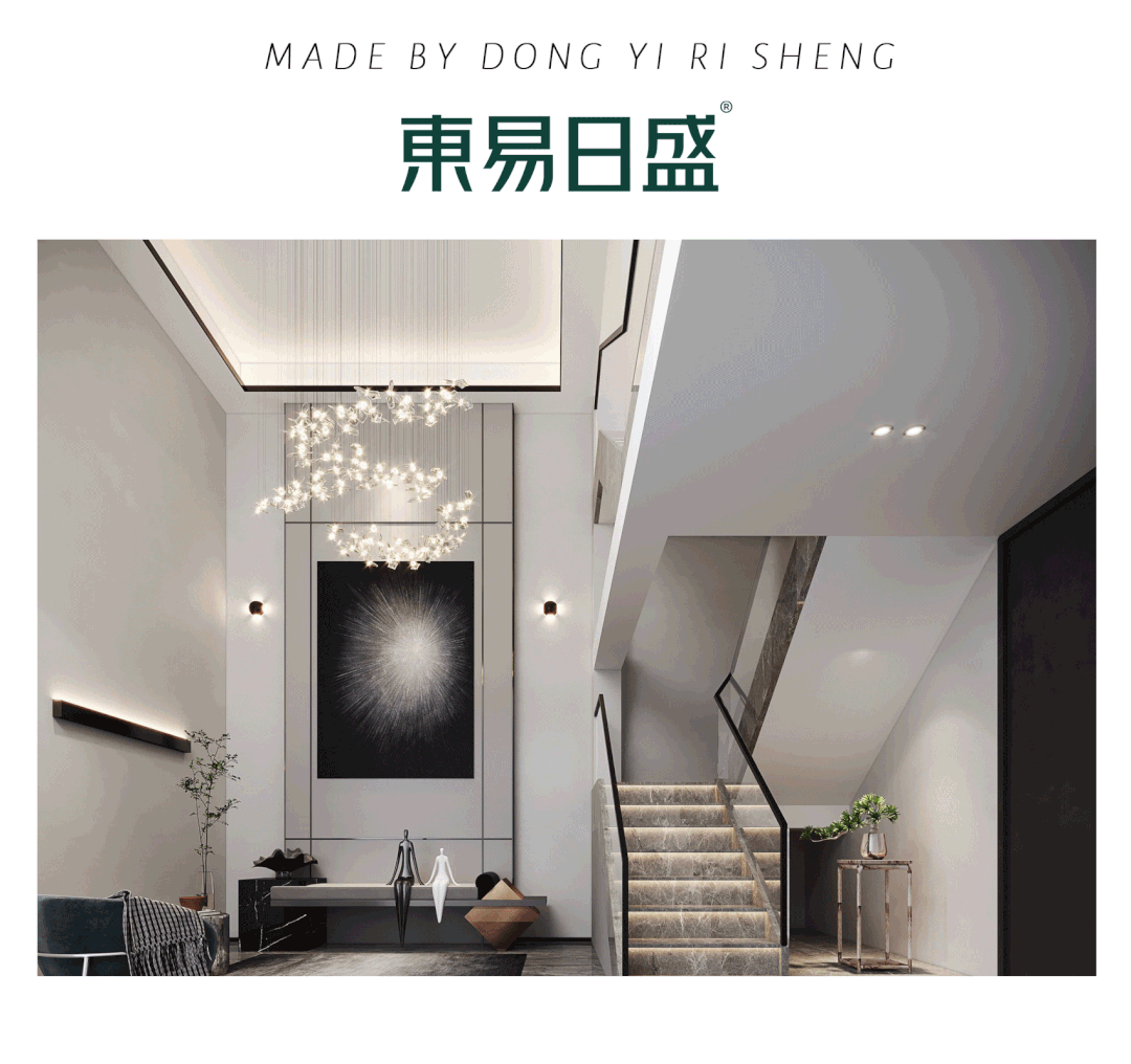 【案例】形与型的切割融合：沉浸式体验320㎡四居如此有气质！-1