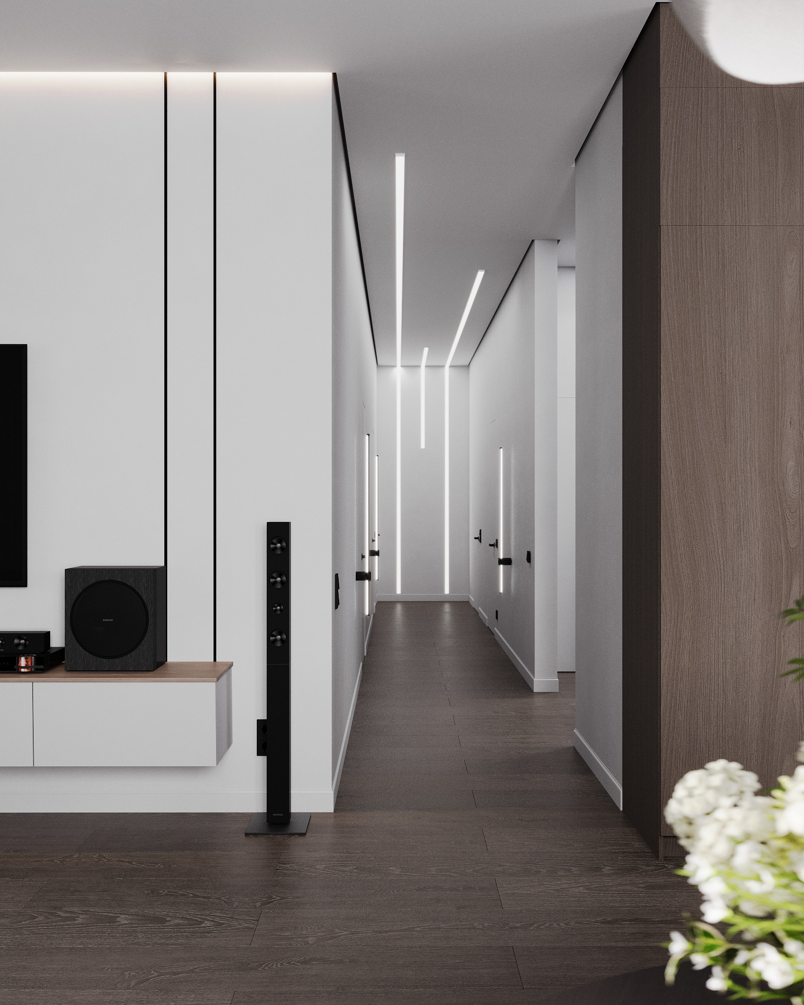 私人住宅厨房客厅设计丨俄罗斯丨Kashirina Julia-2