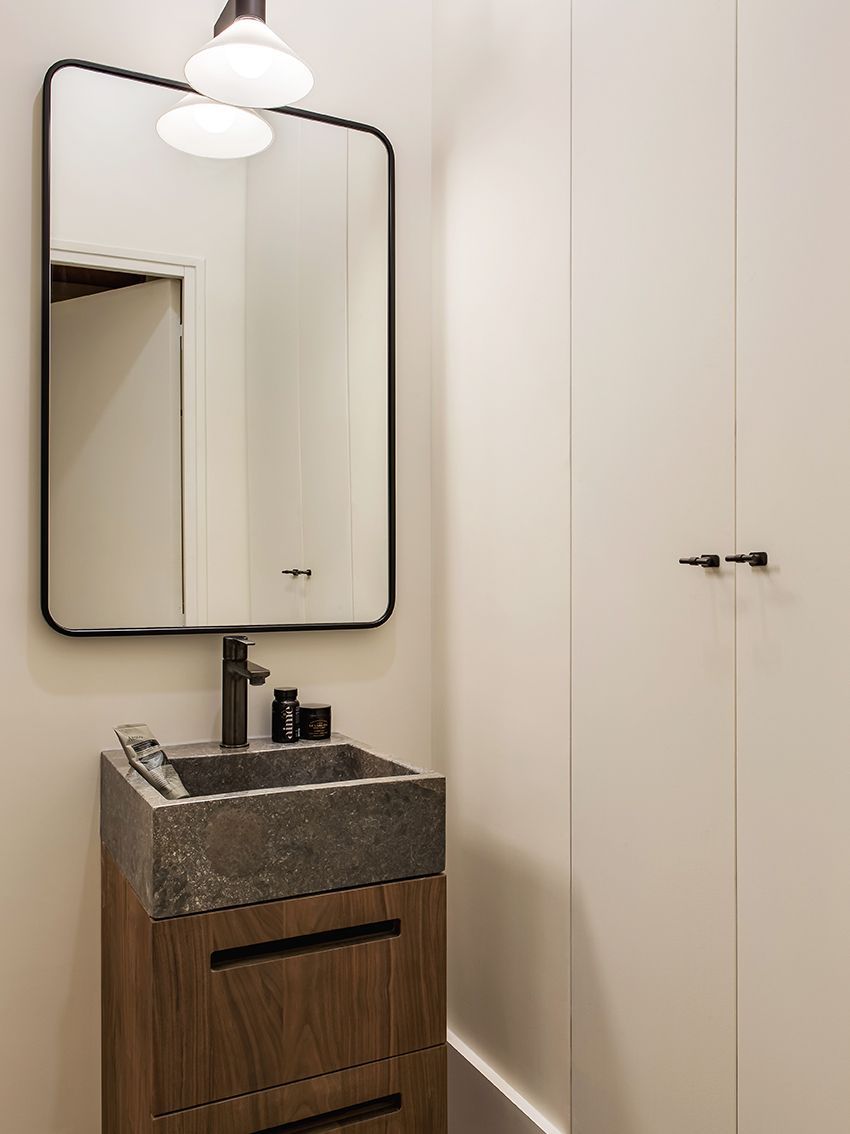 巴黎30平米Japandi风格带露台迷你公寓改造丨法国巴黎丨建筑师Hélène Lacombe-46