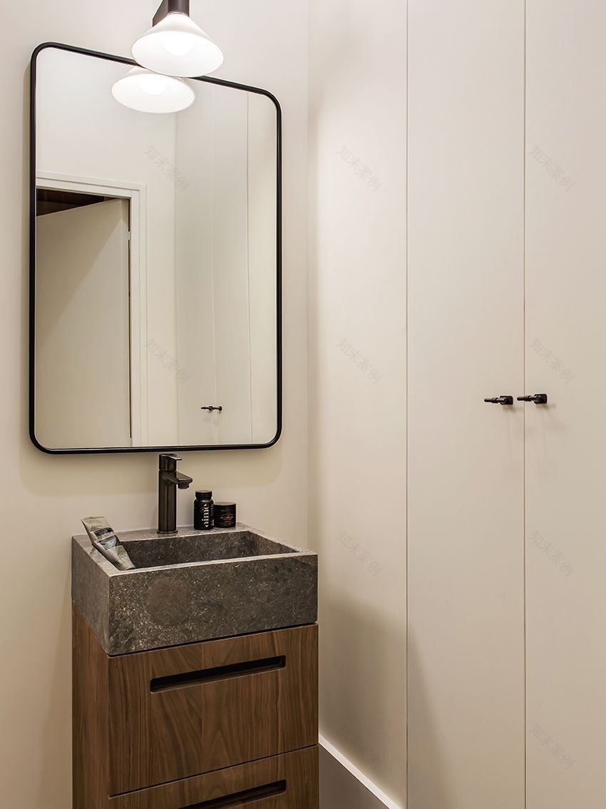 巴黎30平米Japandi风格带露台迷你公寓改造丨法国巴黎丨建筑师Hélène Lacombe-46