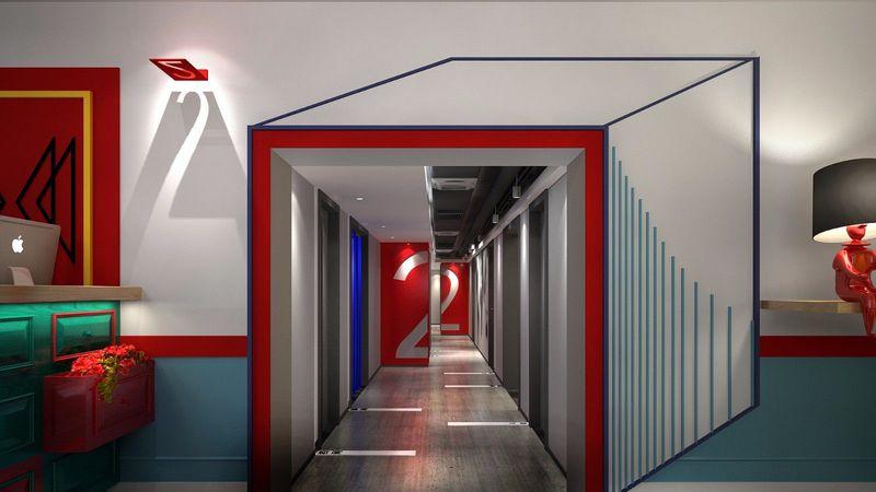 通辽红蚂蚁主题快捷酒店-1