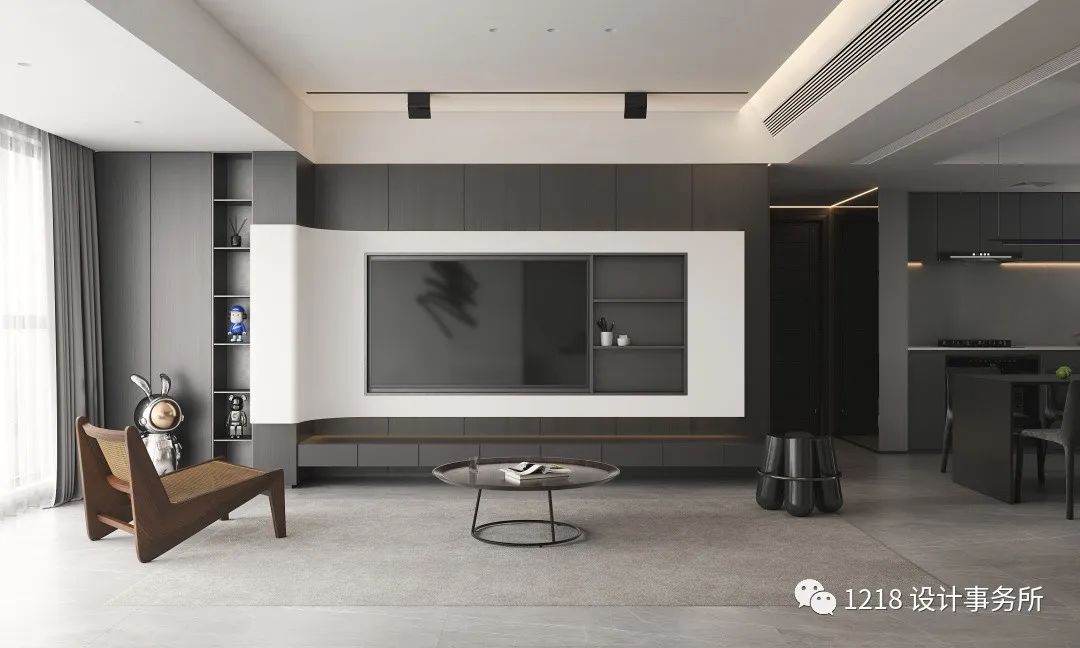 现代极简,纯粹生活的艺术丨中国广州丨1218 设计事务所-20