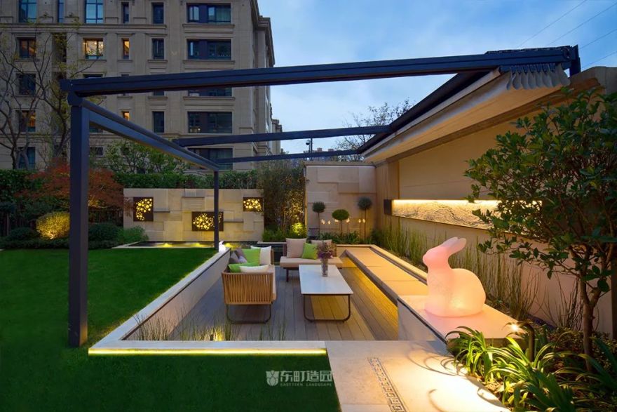 上海大宁金茂府玉兔园 | 自然与舒适的完美结合-33