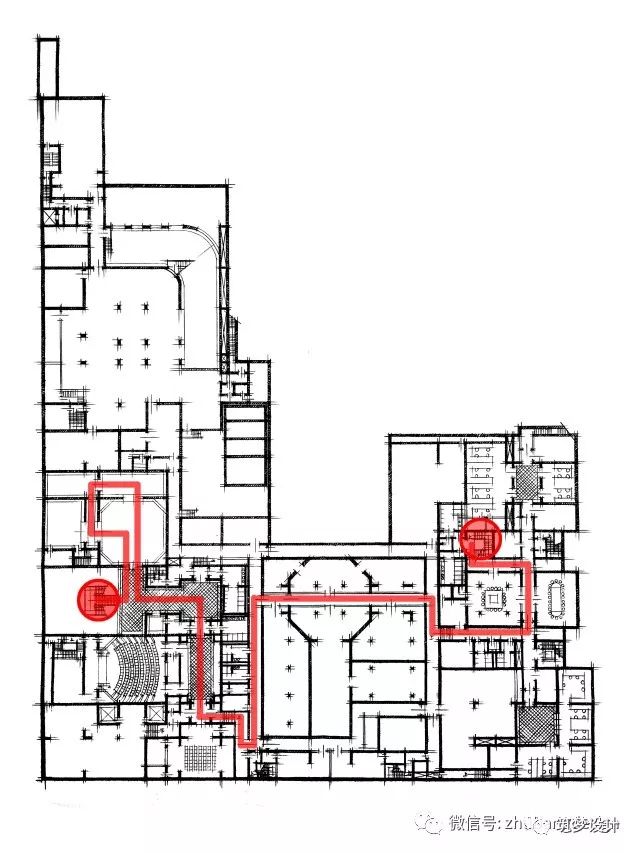 案例解读｜从苏州博物馆谈展示空间在快题中的应用-38