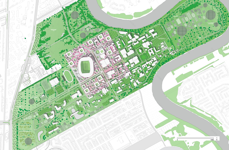 曼尼托巴大学校园中心 | 绿色共生综合体-23