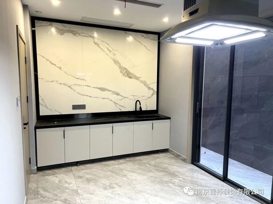 高淳平澜府现代中式下叠设计丨锦择装饰-33