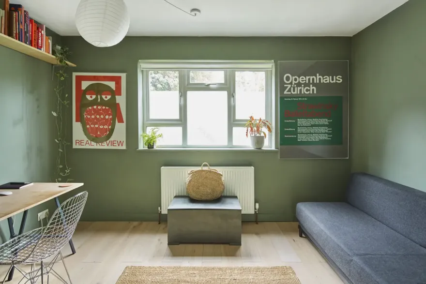 伦敦南部自然风公寓 | 开放式厨房,私人绿意花园-19