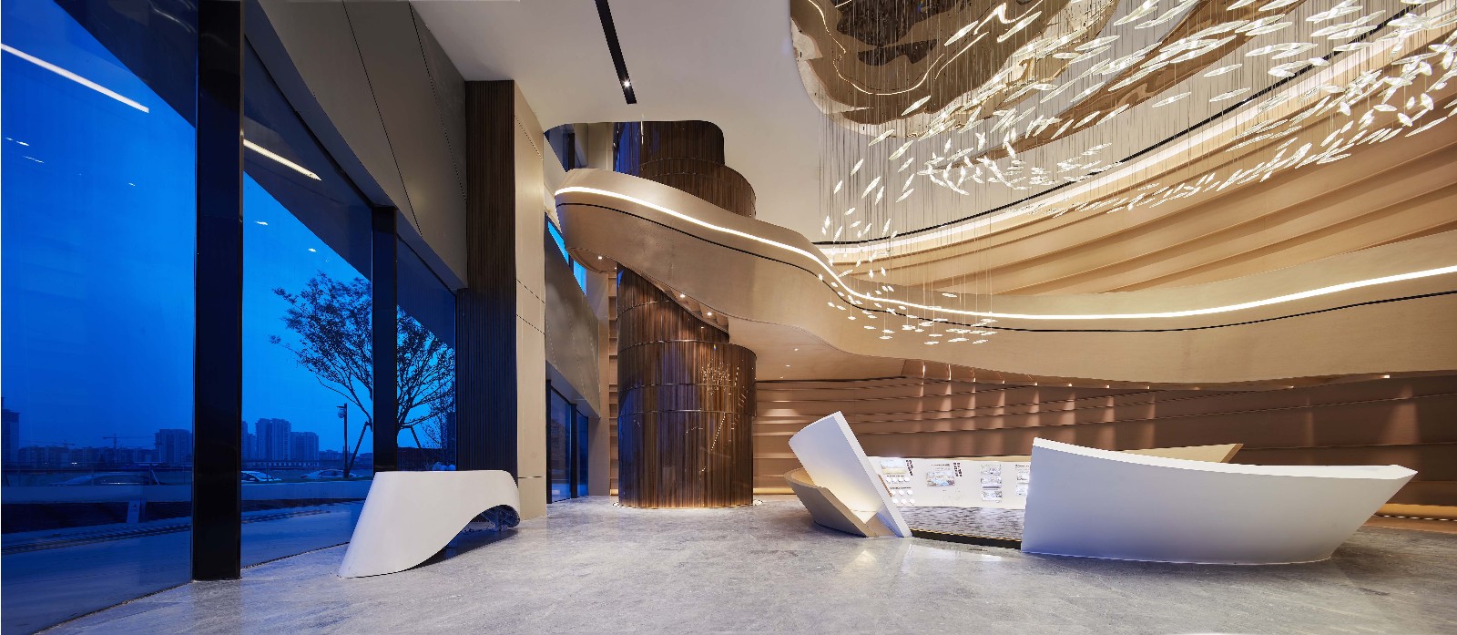 合肥旭辉公园天著售楼处 达观国际设计-4