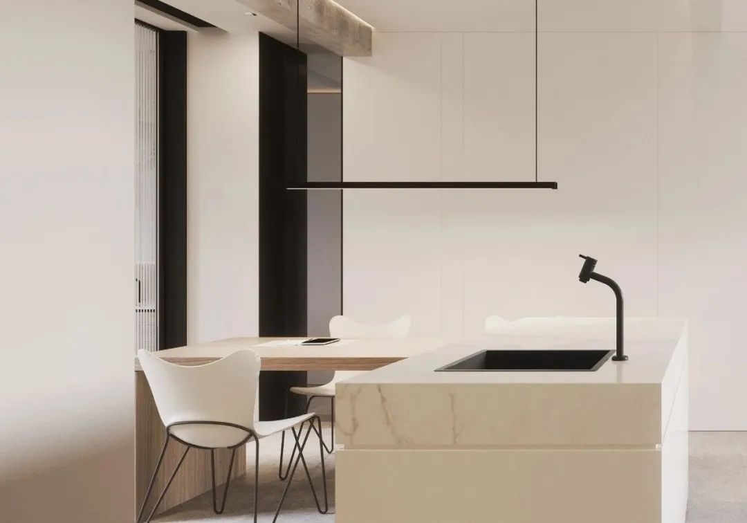 上海融信别墅地下空间极致简约设计-53