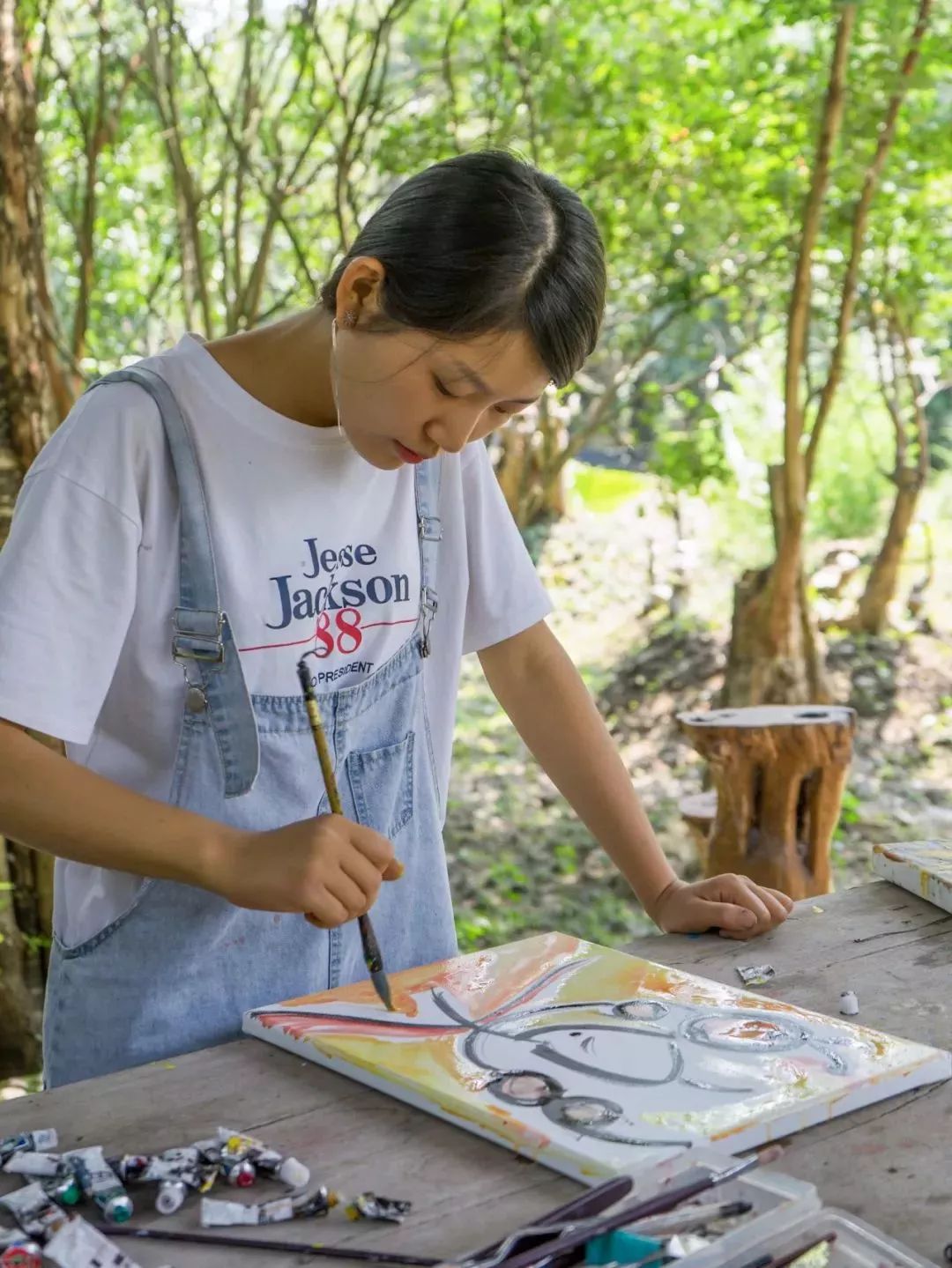 废弃庄园变鹭鸟天堂 | 400㎡中式宅院与 30 亩森林的共生设计-127