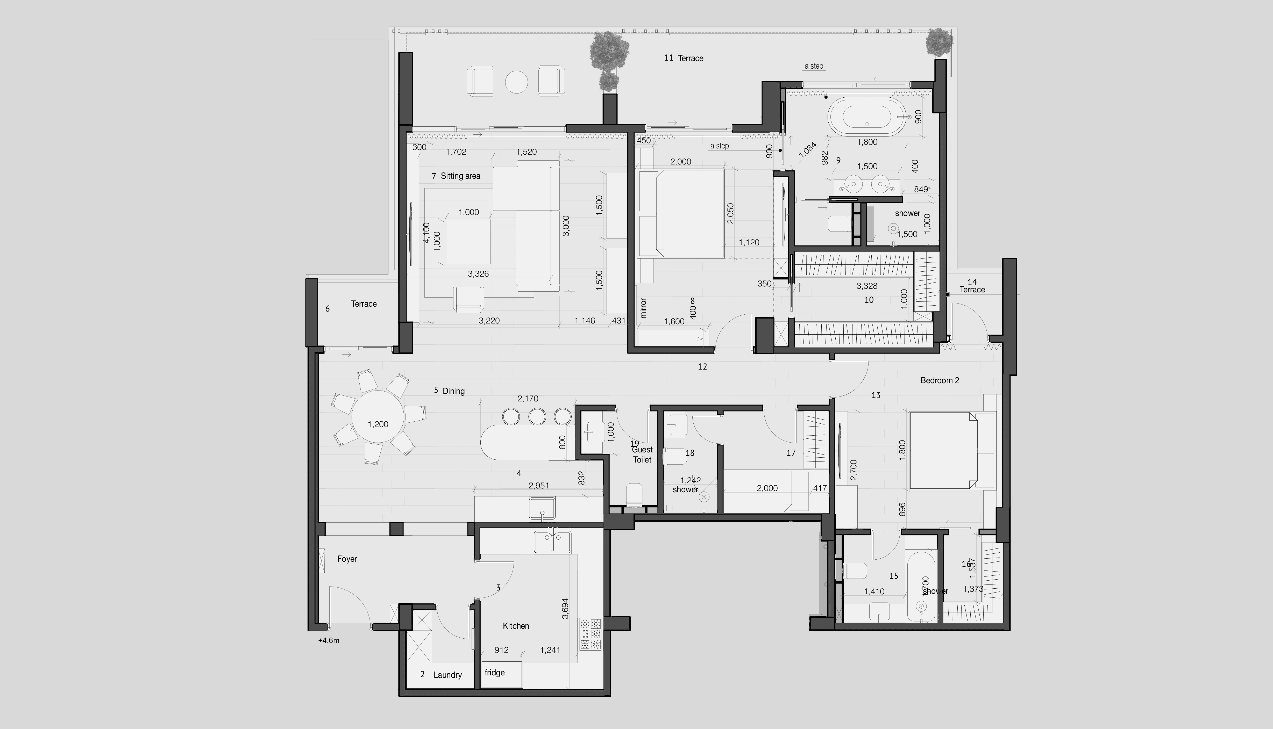 246 平米公寓设计-5