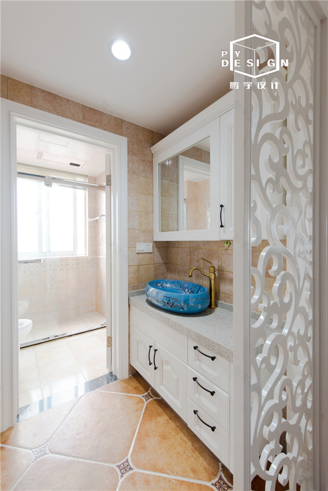 简美风 143㎡还原情深设计 | 复古与时尚的完美融合-22