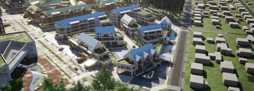 高密度和低层多功能木结构住宅区丨波兰比得哥什丨Damian Dominiczak-141