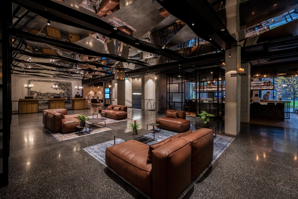 弗罗茨瓦夫The Bridge酒店室内设计丨波兰弗罗茨瓦夫丨波兰Medusa Group设计工作室-15