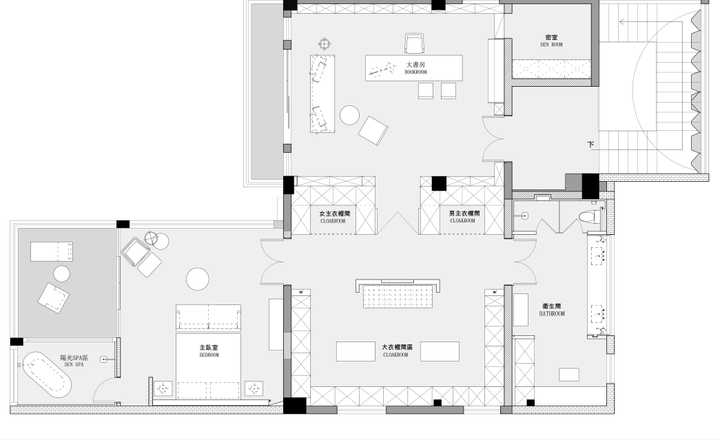 成都黄龙溪谷 1000㎡别墅丨中国成都丨成都聚美·牛犇建筑空间设计事务所-78
