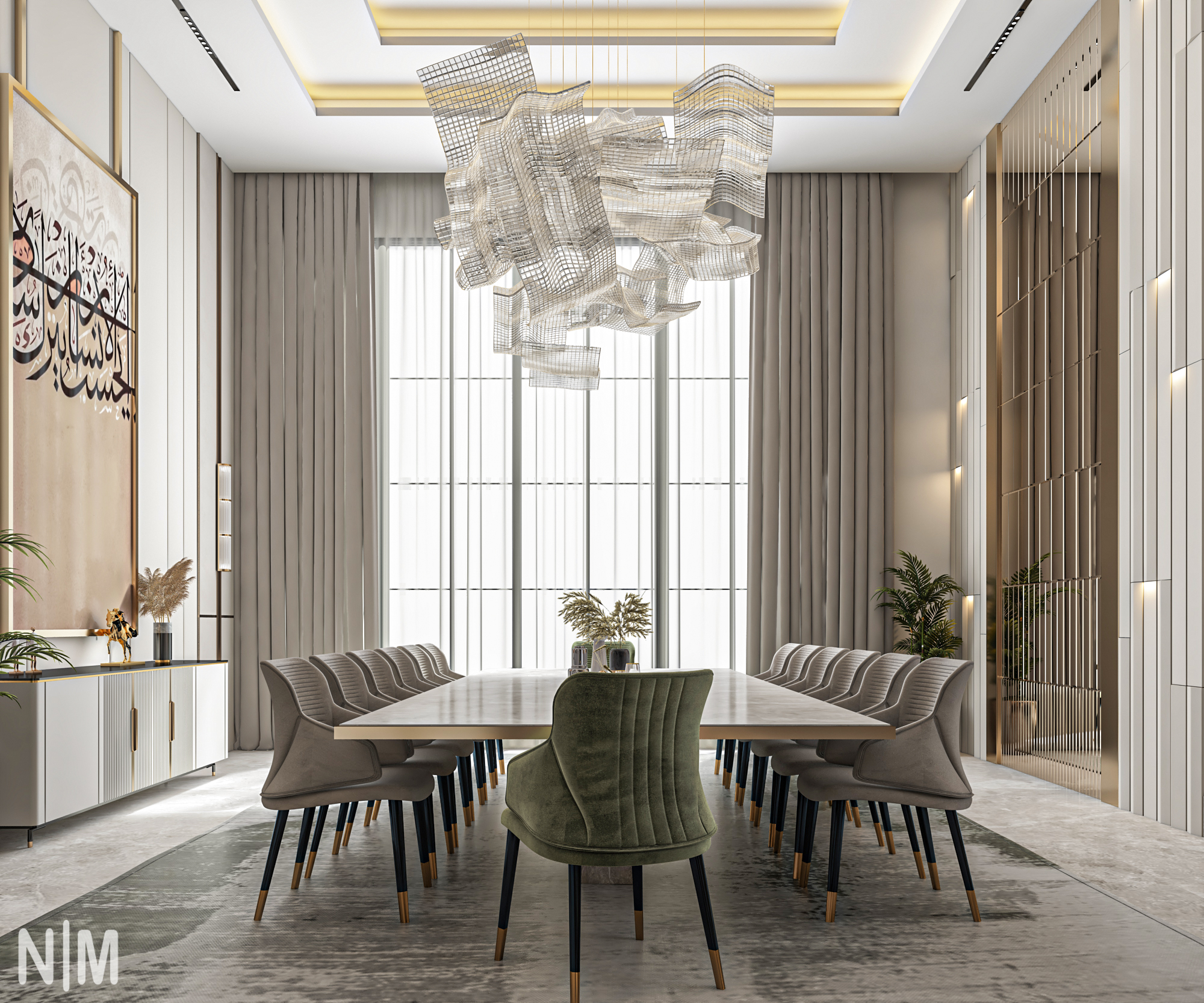 阿拉伯风格接待区设计-7