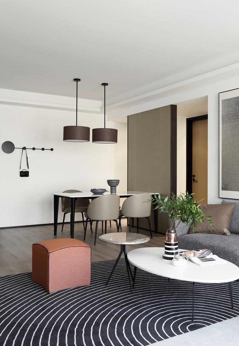 新河湾公寓 | 女性专属的轻工业风家居设计-9