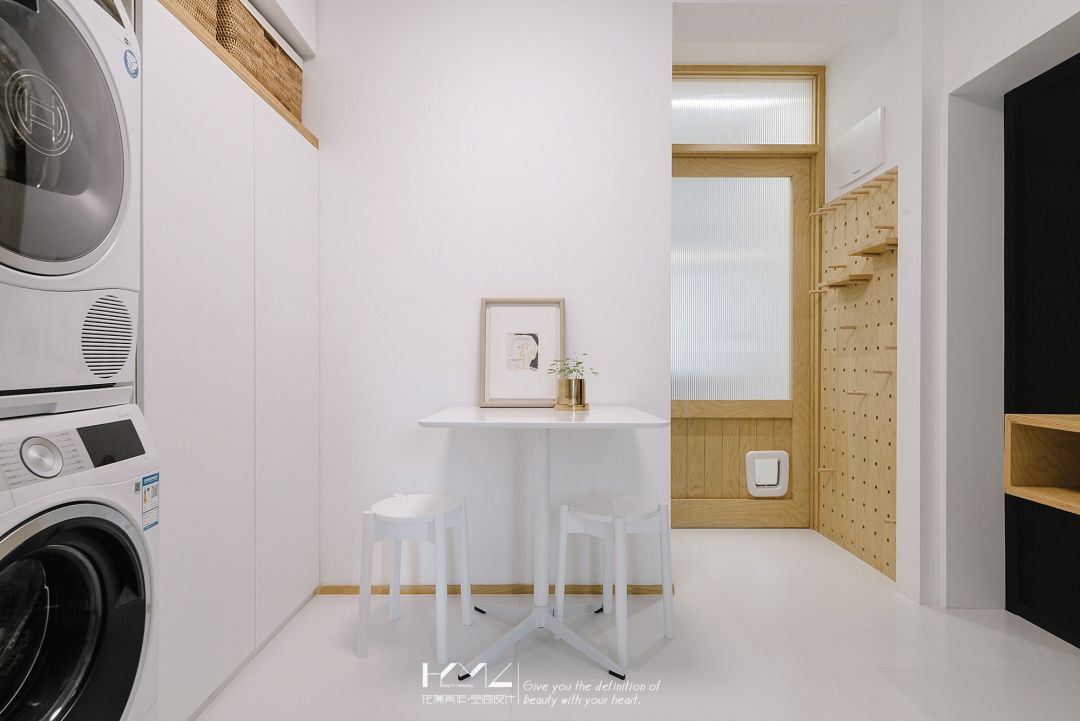 南京 40 平自然北欧风老房翻新,猫咪“二零”的惬意生活-38