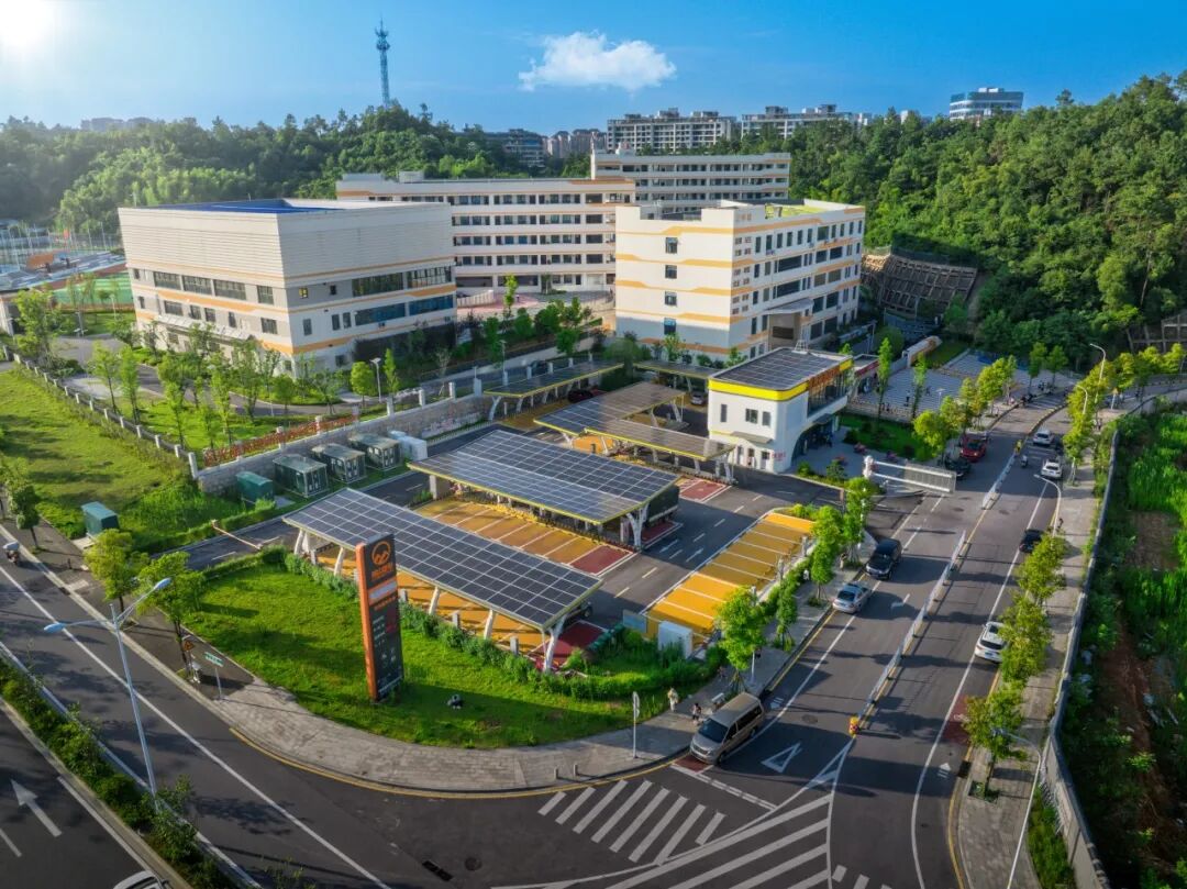 HD▎湘江新区首个“光储充换”一体化示范项目，打造绿色交通新标杆-1