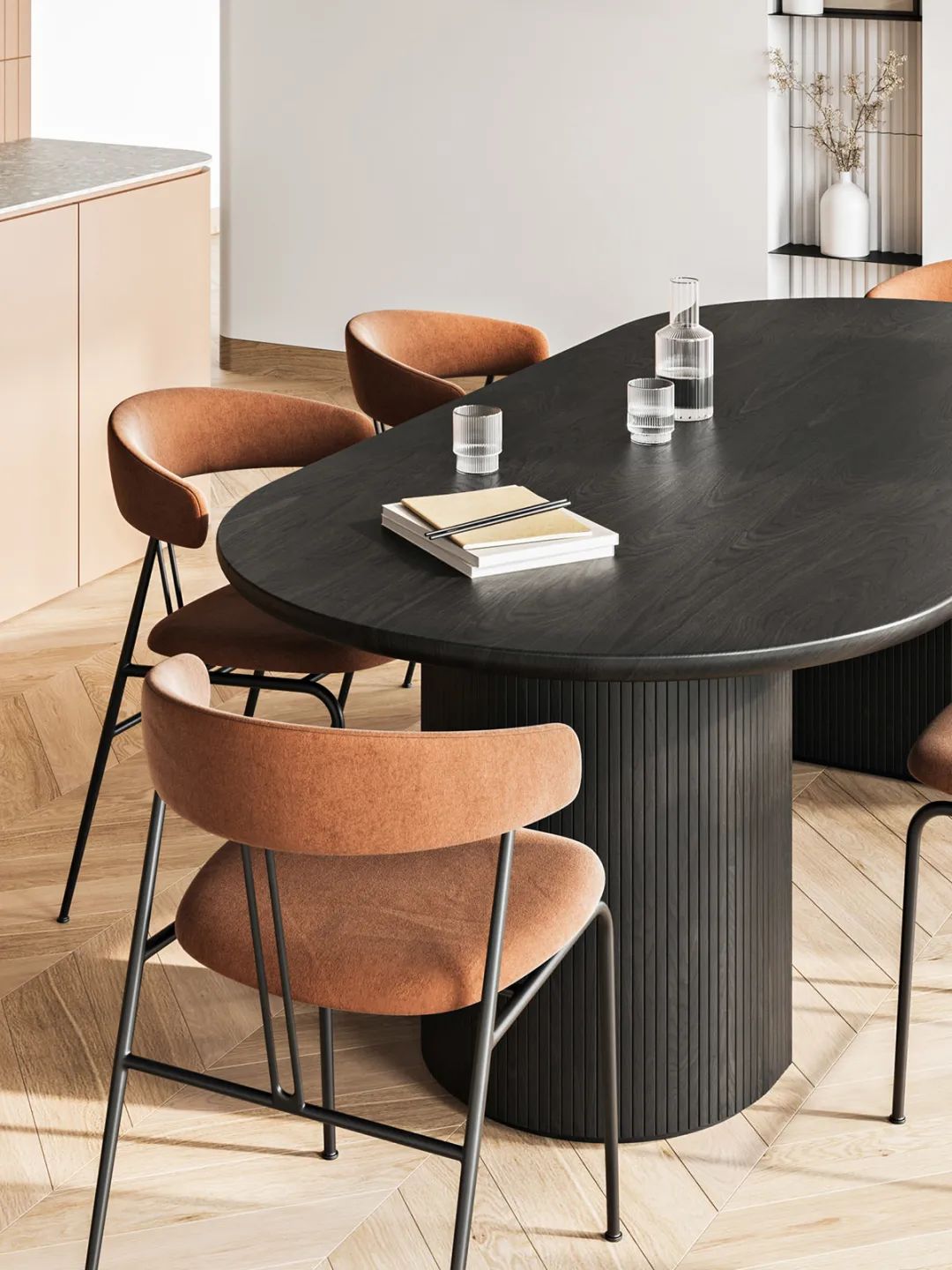 莫斯科 160㎡两套合一的优雅大空间丨俄罗斯莫斯科丨Bureau Slovo-14