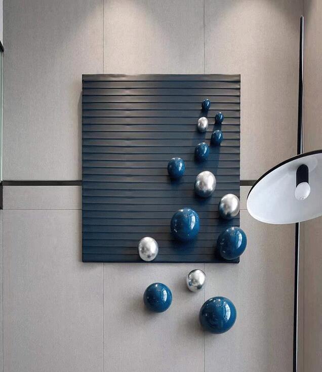 立体皮革金属实物画-3