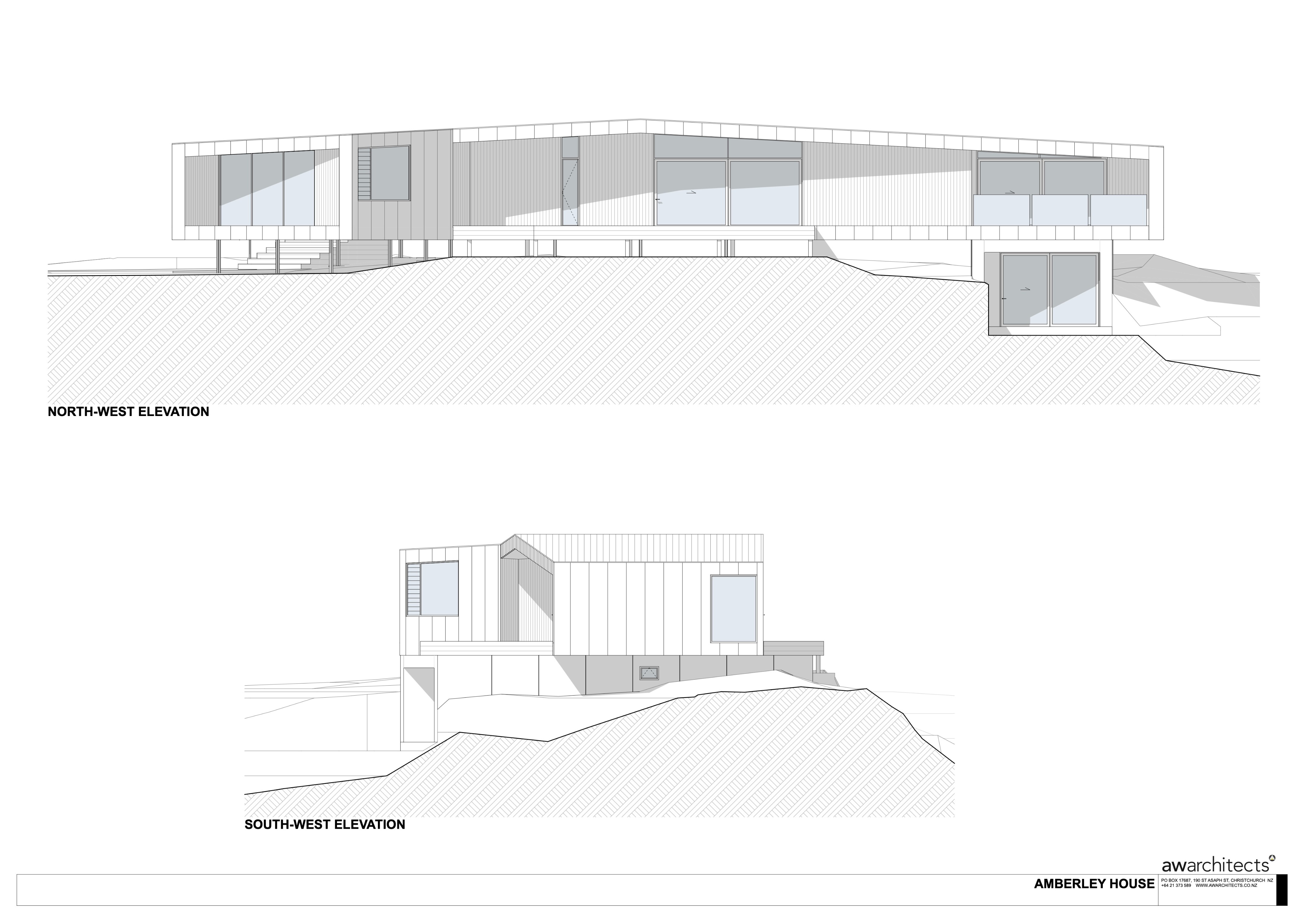 Amberley House 别墅丨AW Architects-14