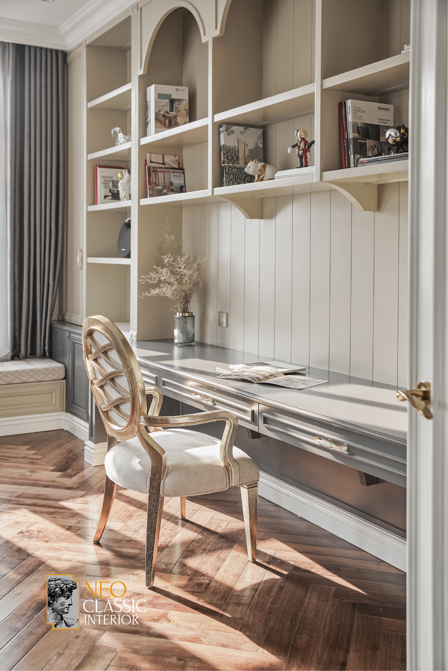 Penthouse Thang Loi Central Hill, Long An, Vietnam | NEO Classic Interior Design-50