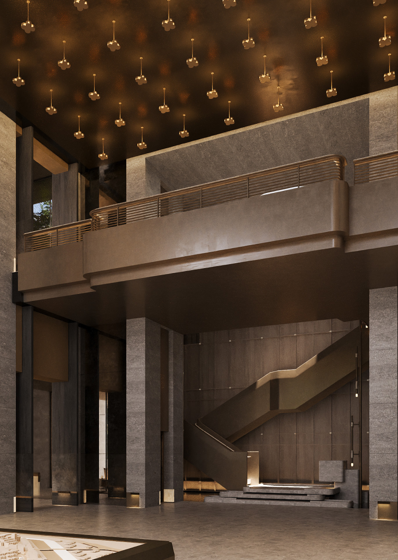 华润西安玺宸上院丨中国西安丨W.DESIGN无间设计（含室内与软装）-31