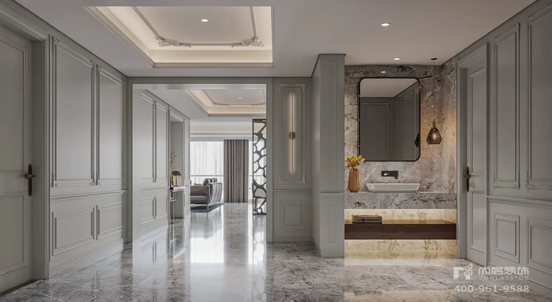 尚层装饰《回眸》 | 极致灰棕搭配,展现生活品质与个性-13